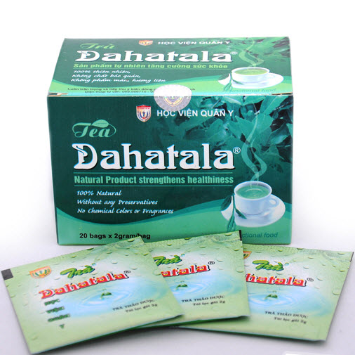 Hộp trà Dahatala học viện quân y