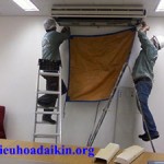 Vệ sinh điều hòa áp trần daikin